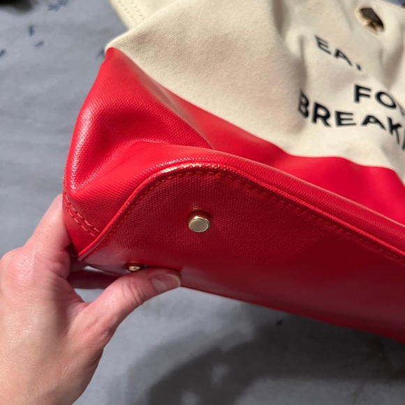 Kate Spade Eat Cake For Breakfast Tote Bag Purse - Picture 8 of 14
